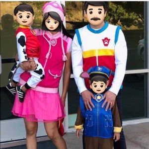 Adult Sky vest and beanie